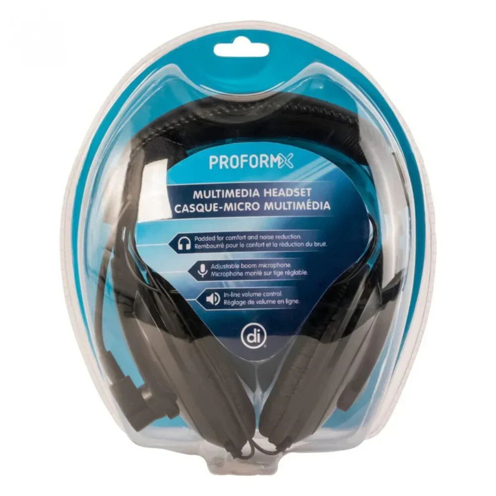 Digital Innovation Over-Ear Headset | Padded Comfort | Inline Volume Control | N